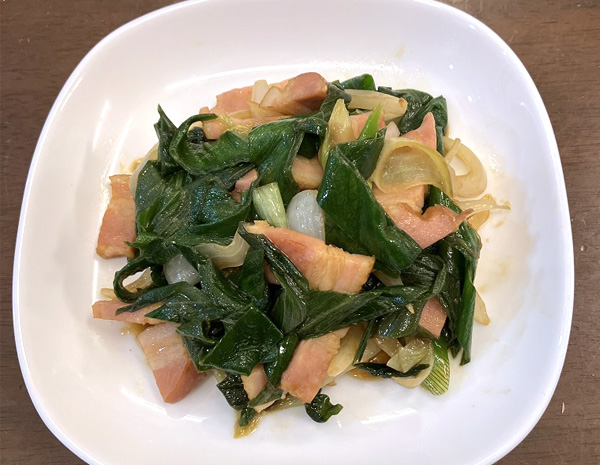 葉たまねぎの写真