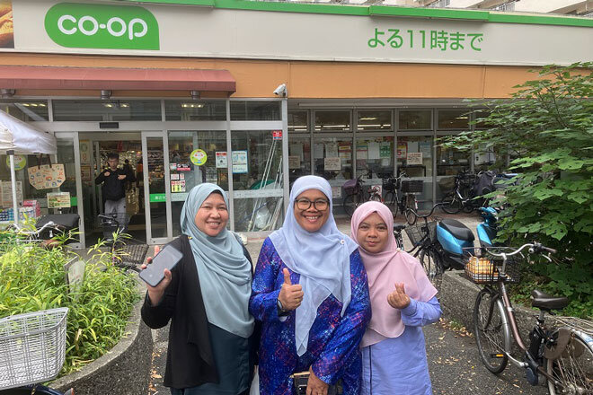 アジアの協同組合がコープみらいの店舗を視察