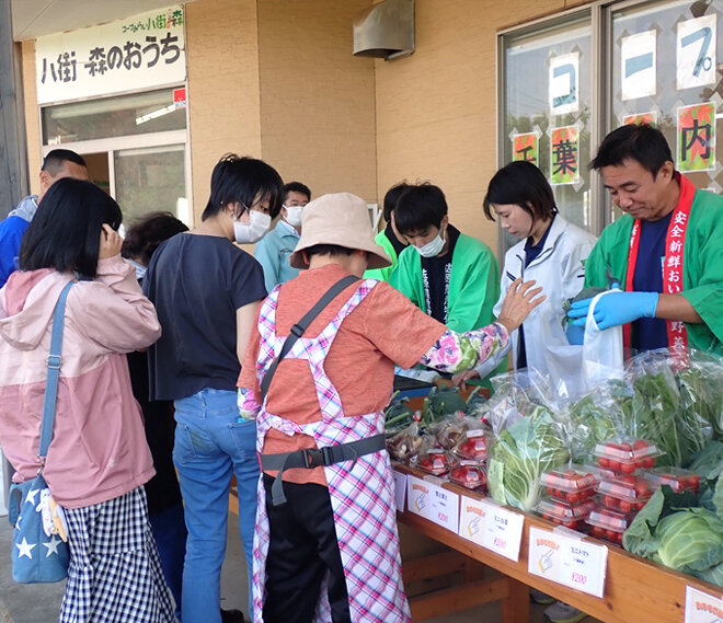 販売の様子