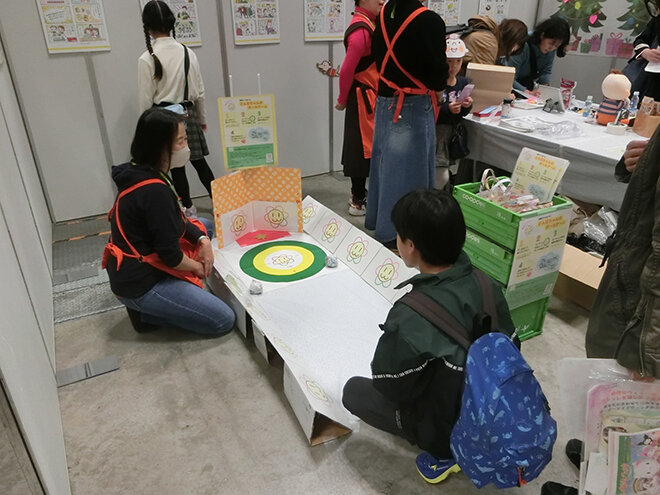 東京3ブロック委員会のブース