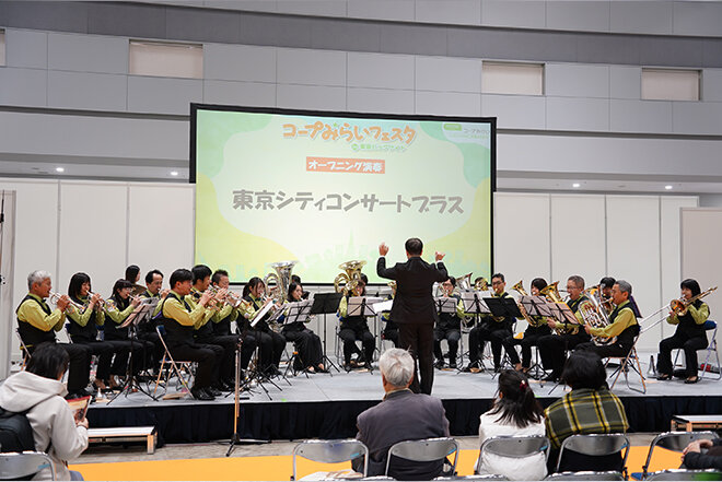 東京シティコンサートブラスの様子