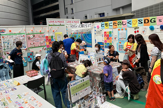 埼玉南部ブロック委員会のブース