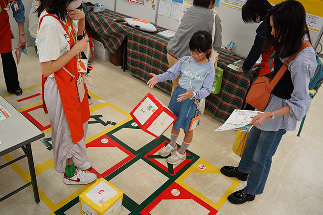 東京2ブロック委員会の紹介ブース
