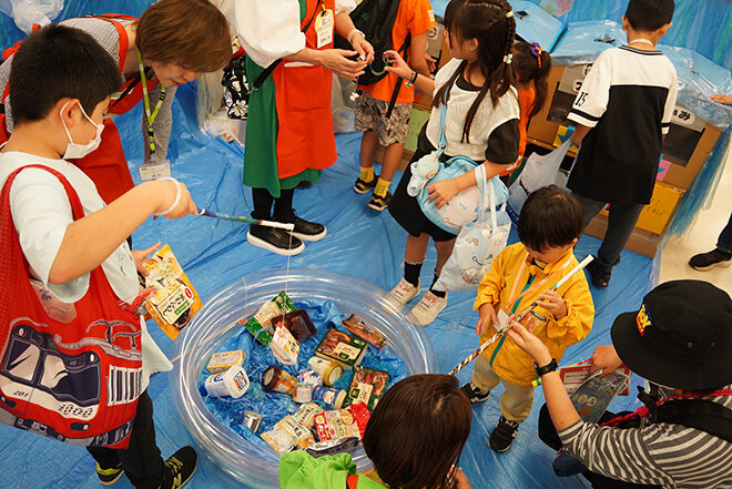 東京4ブロック委員会の紹介ブース