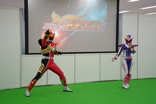 フクロウ戦士トシマッハショーの様子