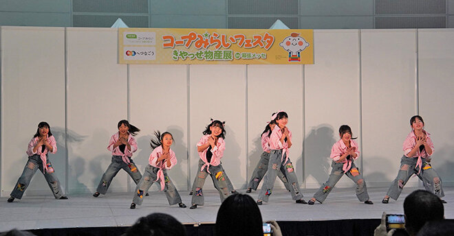 ジャズダンスの様子