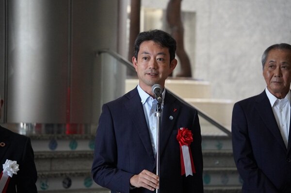 千葉県　熊谷知事の写真