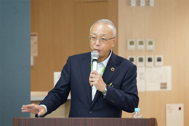 河田喜一副理事長の写真