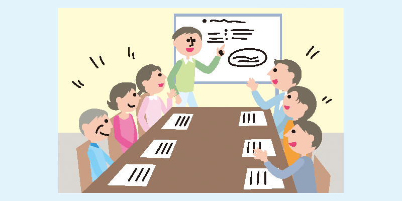 会議のイラスト