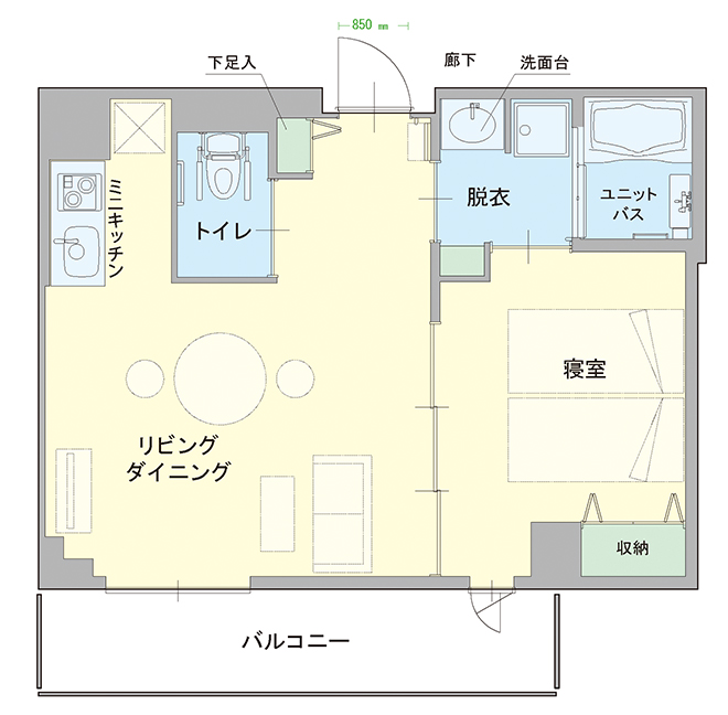 Dタイプ間取り図